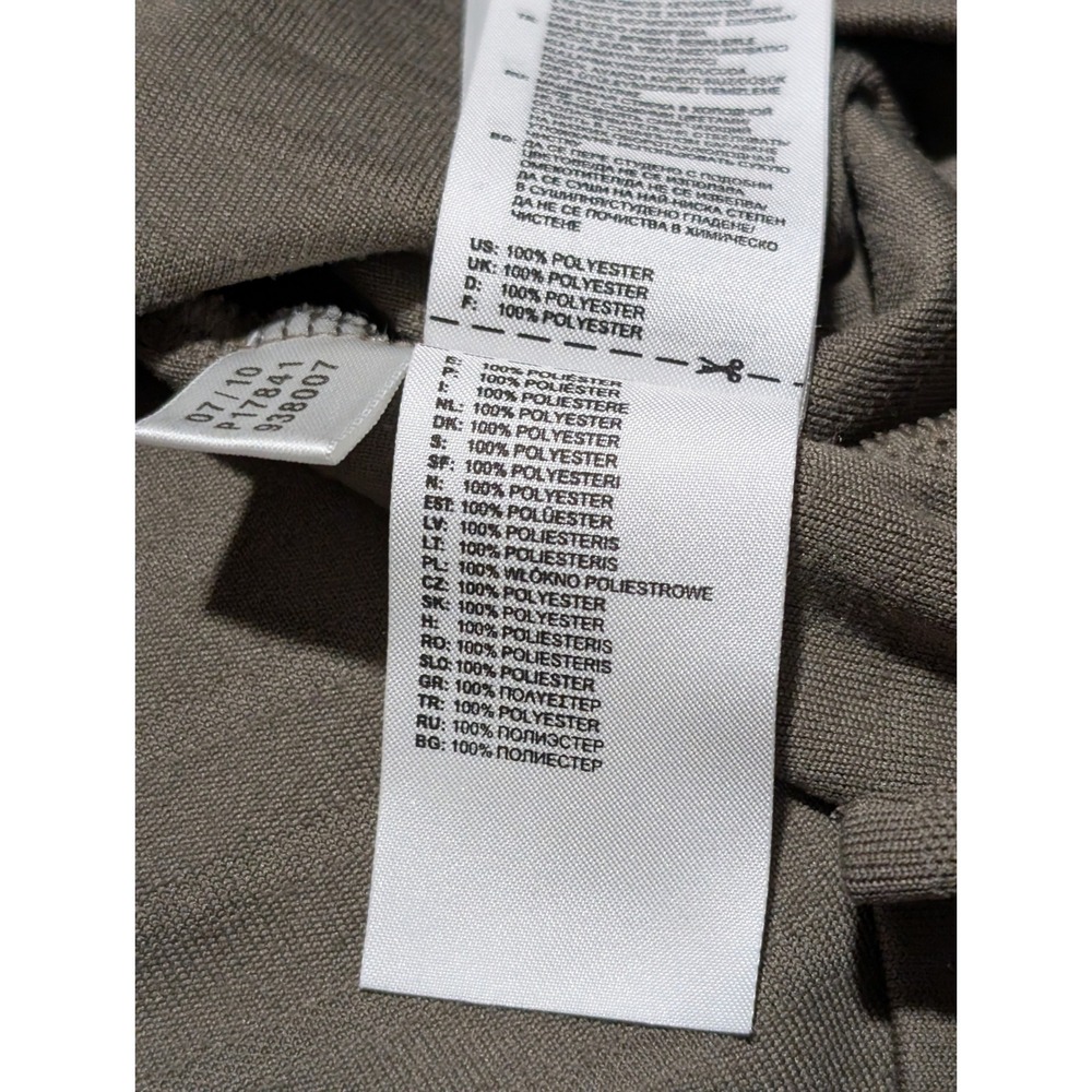 Adidas Green Bay Packers Long Sleeve Golf Polo Shirt Mens XL Brown Climalite - Picture 7 of 8